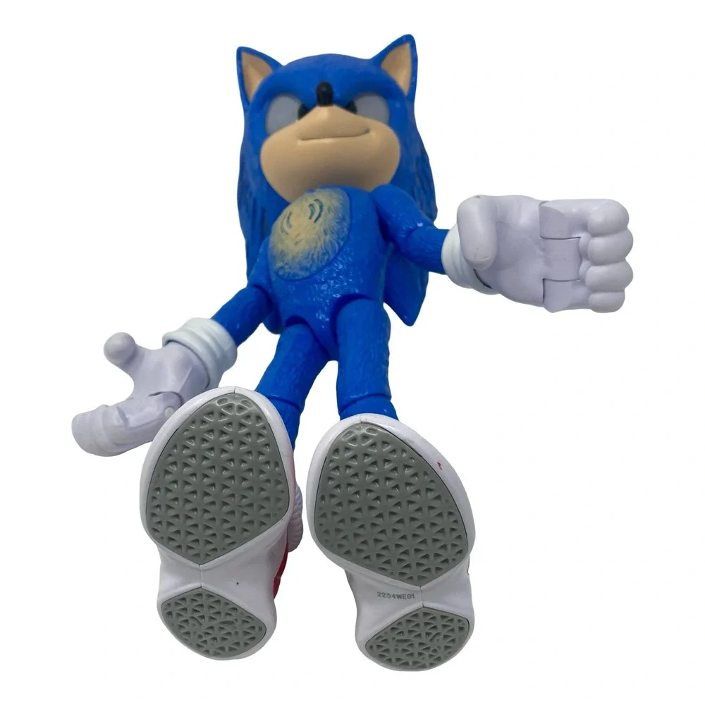 Sonic the Hedgehog 2 Movie Lights & Sounds Giant 14-Inch Action Figure Blue